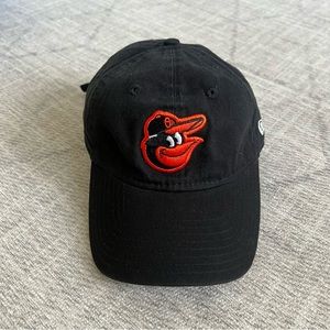 New Era Women’s MLB Baseball Baltimore Orioles Black Adjustable Women’s Hat